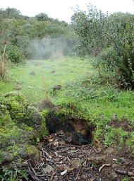 Le Fumarole del Cretaio, fenomeno di vulcanismo secondario sfruttato a scopi terapeutici