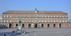 Palazzo Reale e piazza del Plebiscito, Napoli