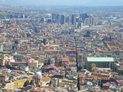 Il centro storico di Napoli con Spaccanapoli
